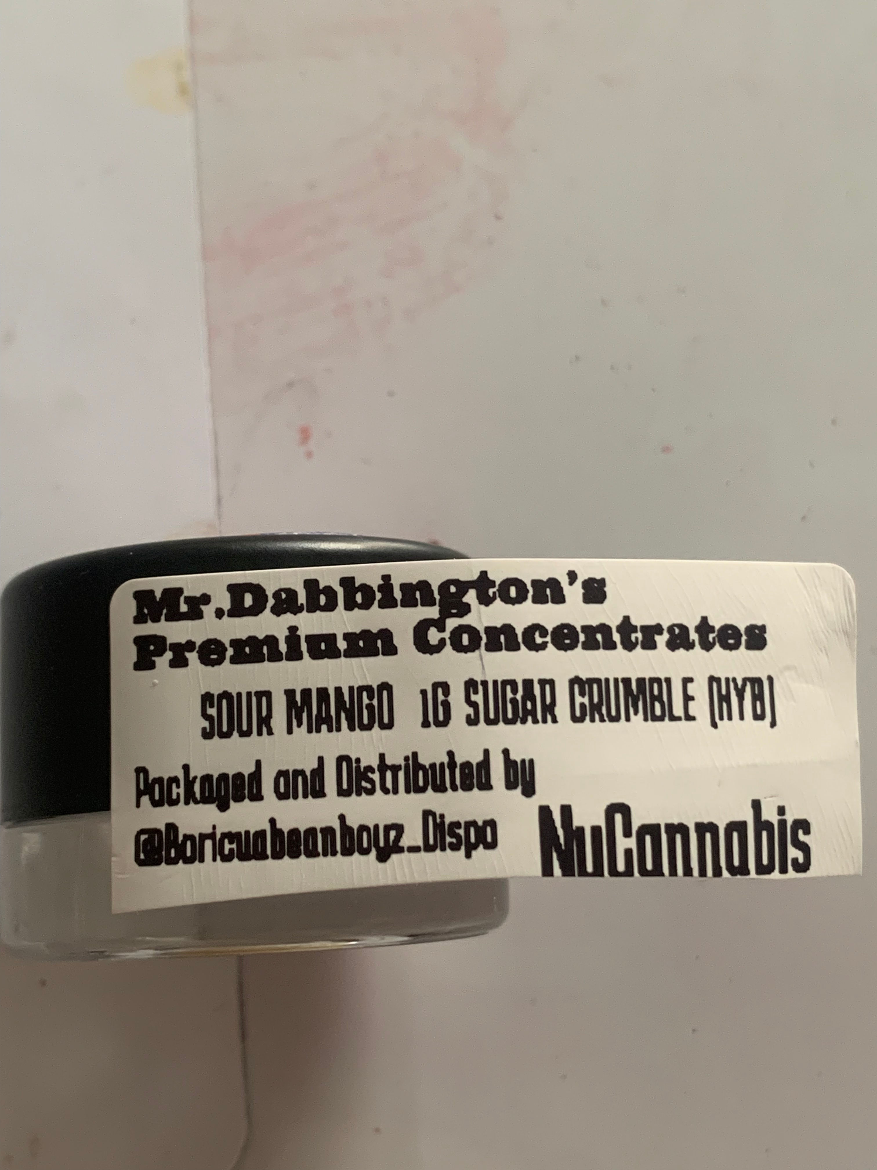 Sour Mango 1G Crumble Live Resin (Hybrid)