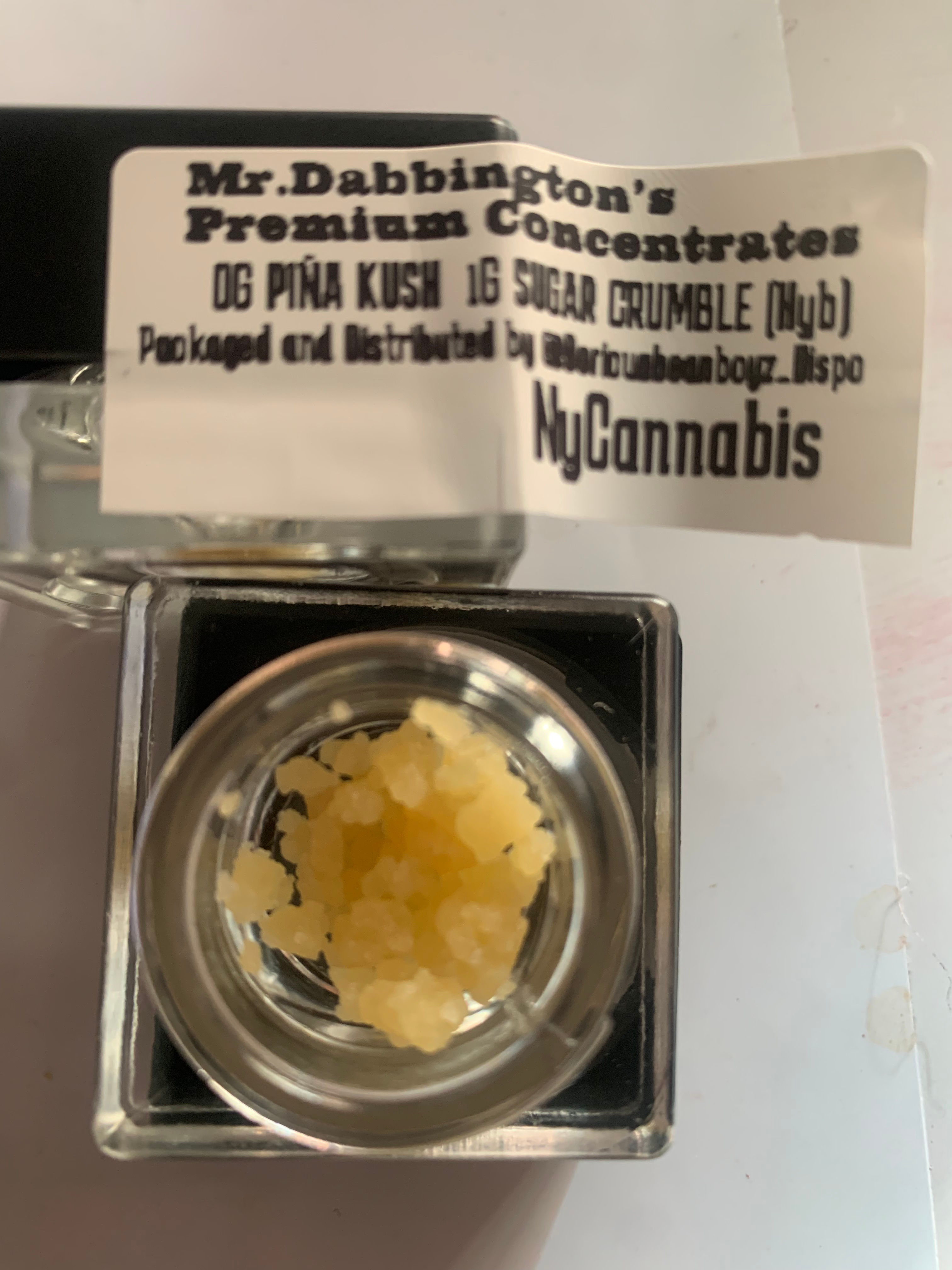 OG Pineapple Kush 1G Sugar wax live Resin (Hyb)