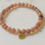 Thumbnail: Pink Moonstone 6mm stackable bracelet