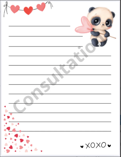 Miniature : Écriture d'une lettre de St-Valentin 2e et 3e cycle