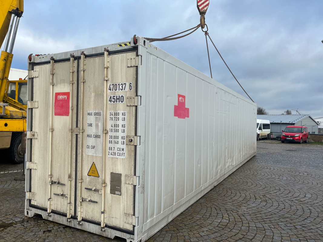 40 FT High Cube Used Insulated Shipping Container — 40ft Containers available from Container Distribution