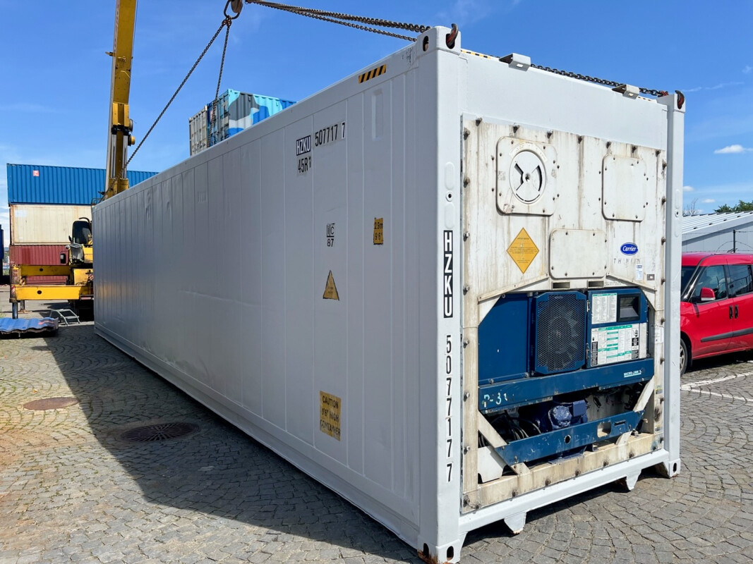 40 FT High Cube New Refrigerated Shipping Container — Refrigerated Containers available from Container Distribution
