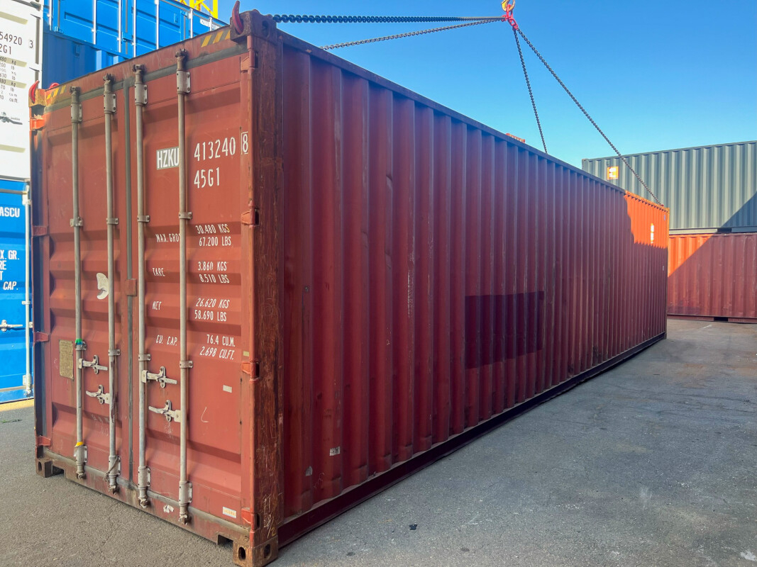 40 FT Used Shipping Container Grade C — 40ft Containers available from Container Distribution
