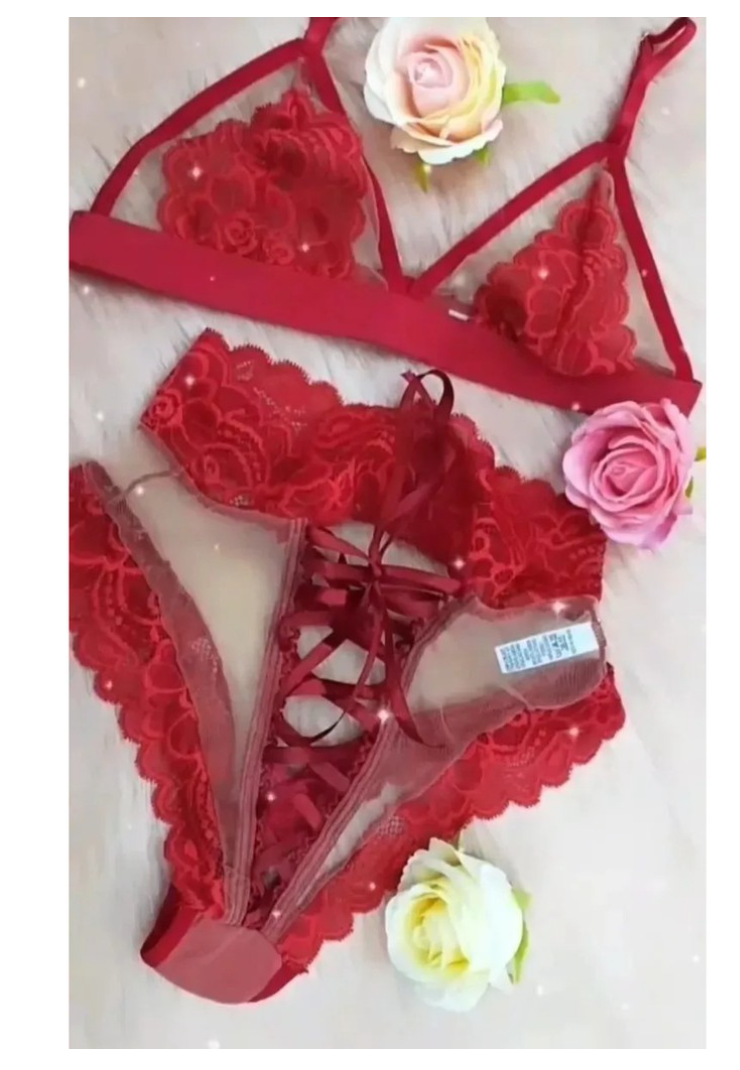 Thumbnail: Sensual Tule and Lace set