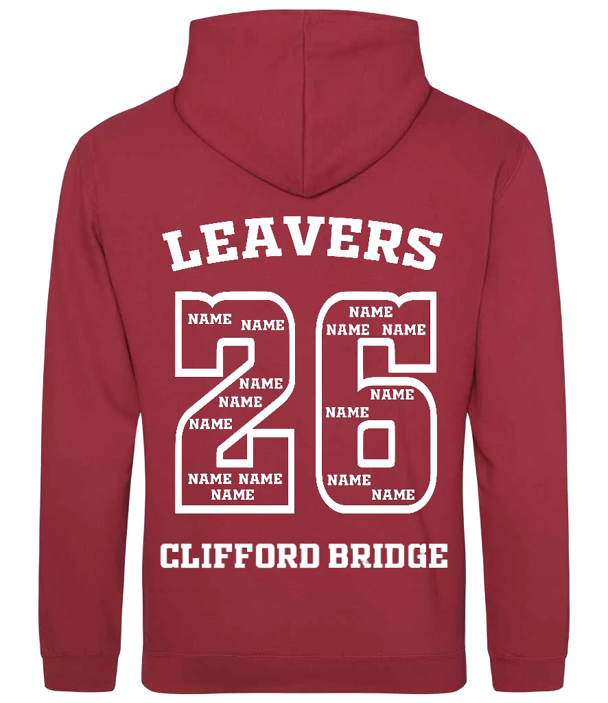 Clifford Bridge Academy 2026 Leavers Hoodie