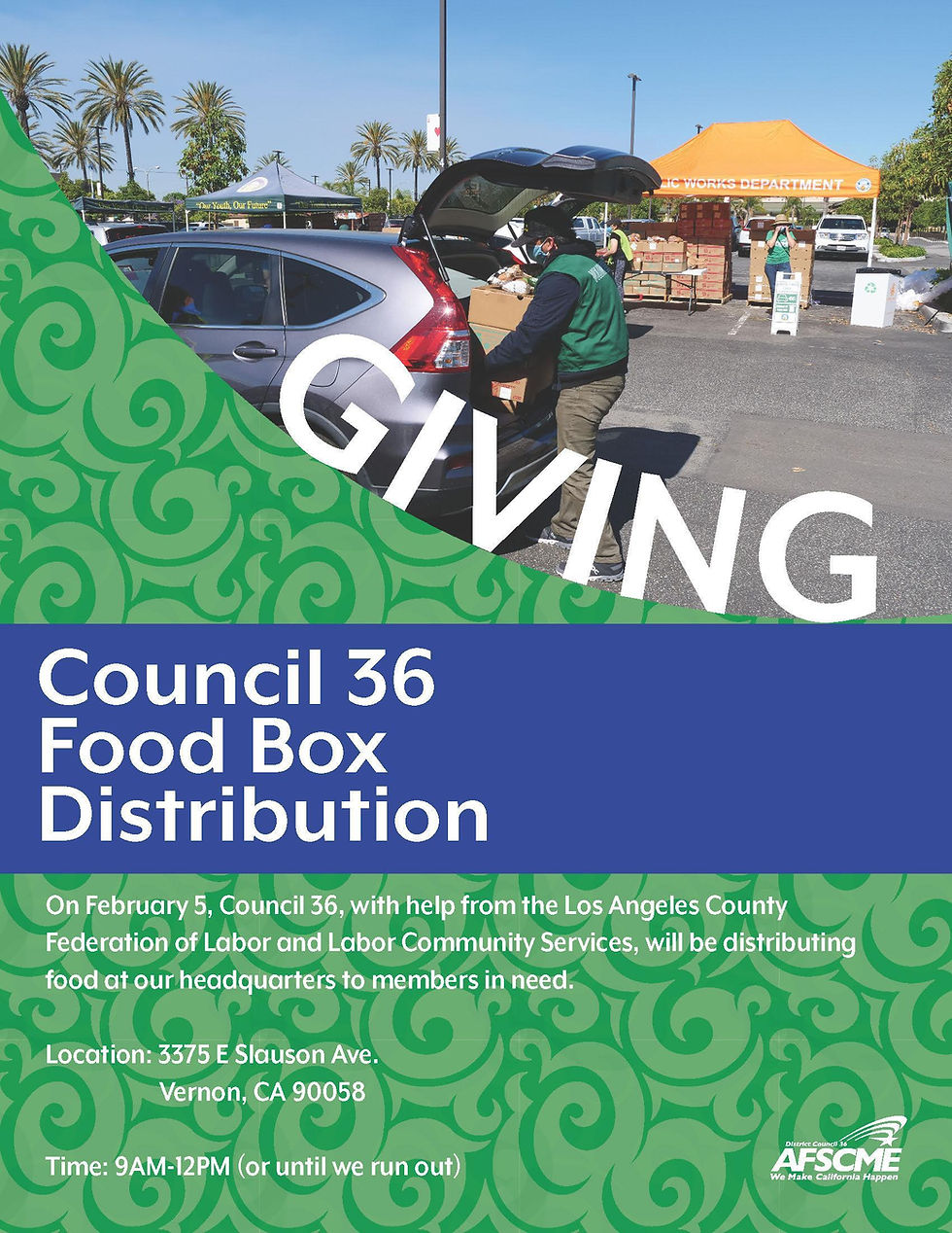 Food Box Distribution