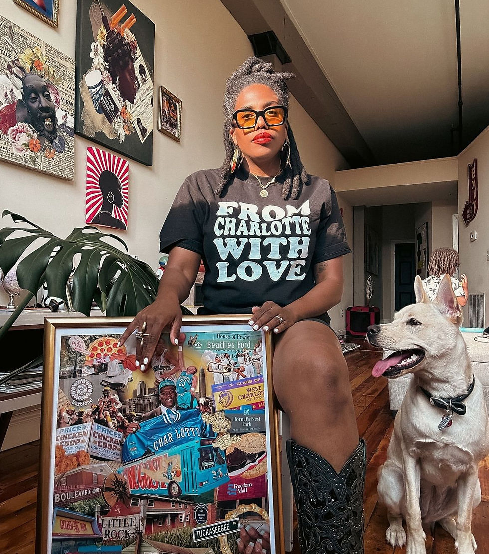 Artist Saloan Dunlap