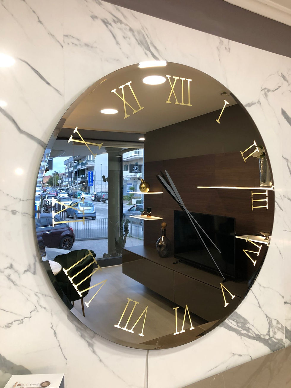 Miniatura: Orologio Specchio a Led