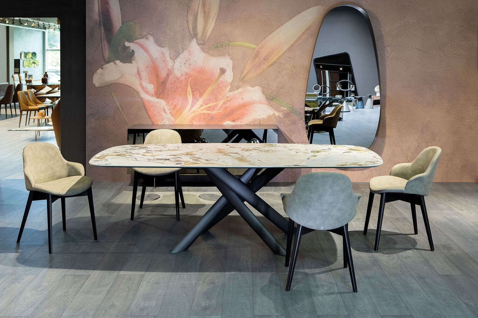 Tavolo Style Ceramica By Tonin Casa