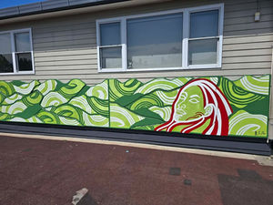 Commission - Wall Reinforcement Mural