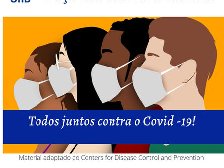 Covid-19: Faça sua máscara caseira!