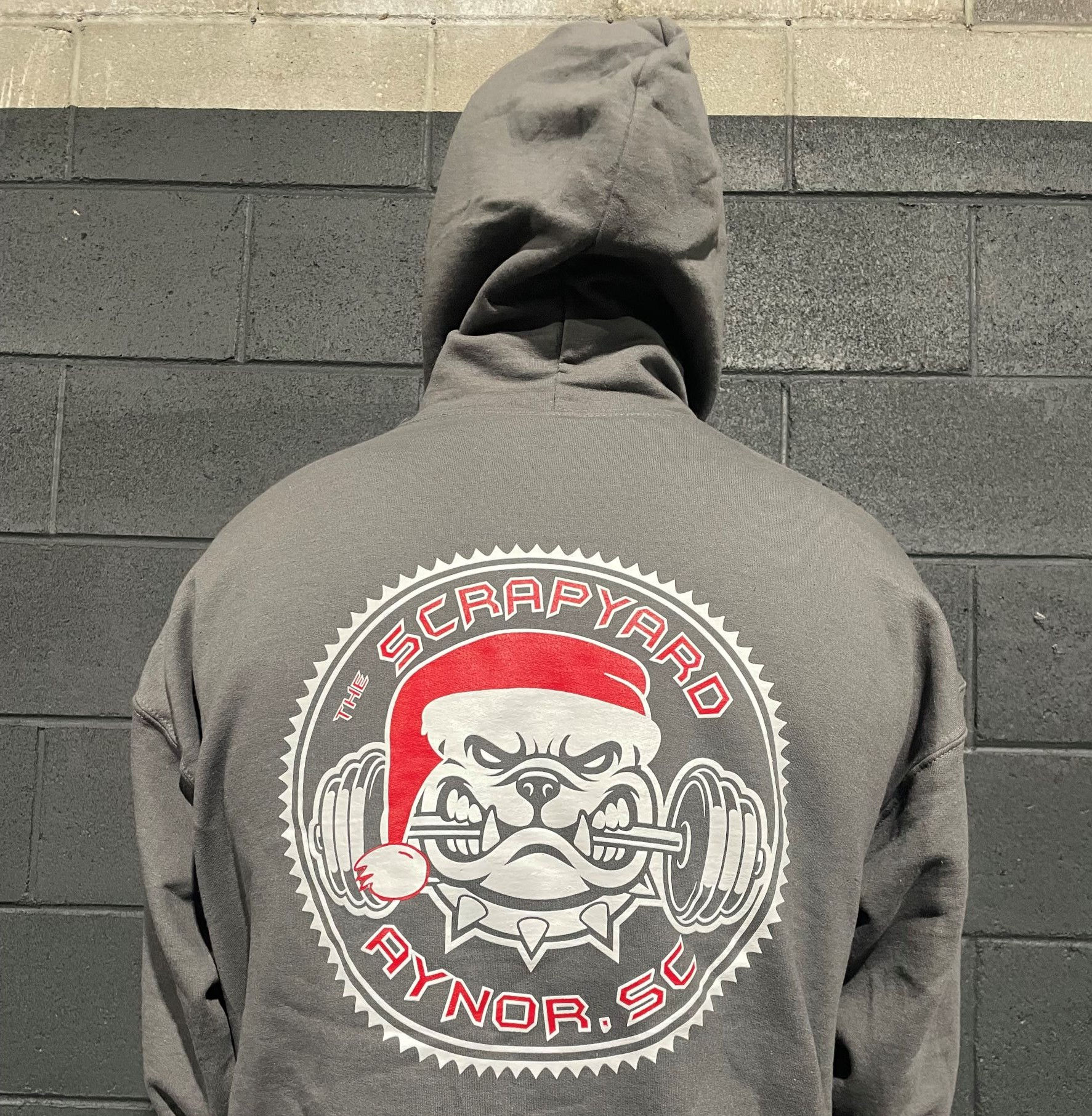 Scrapyard Santa Hoodies