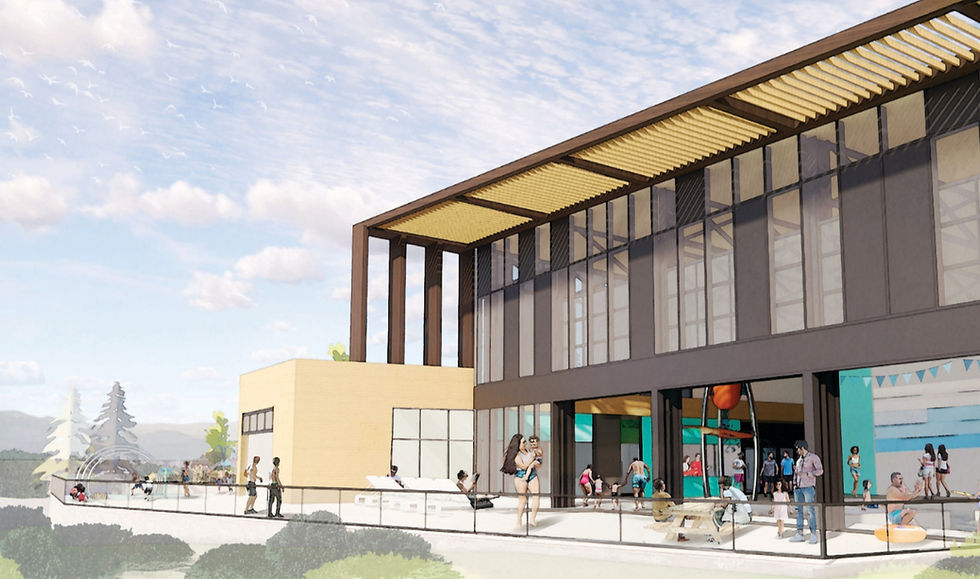 Rendering of Outdoor Patio