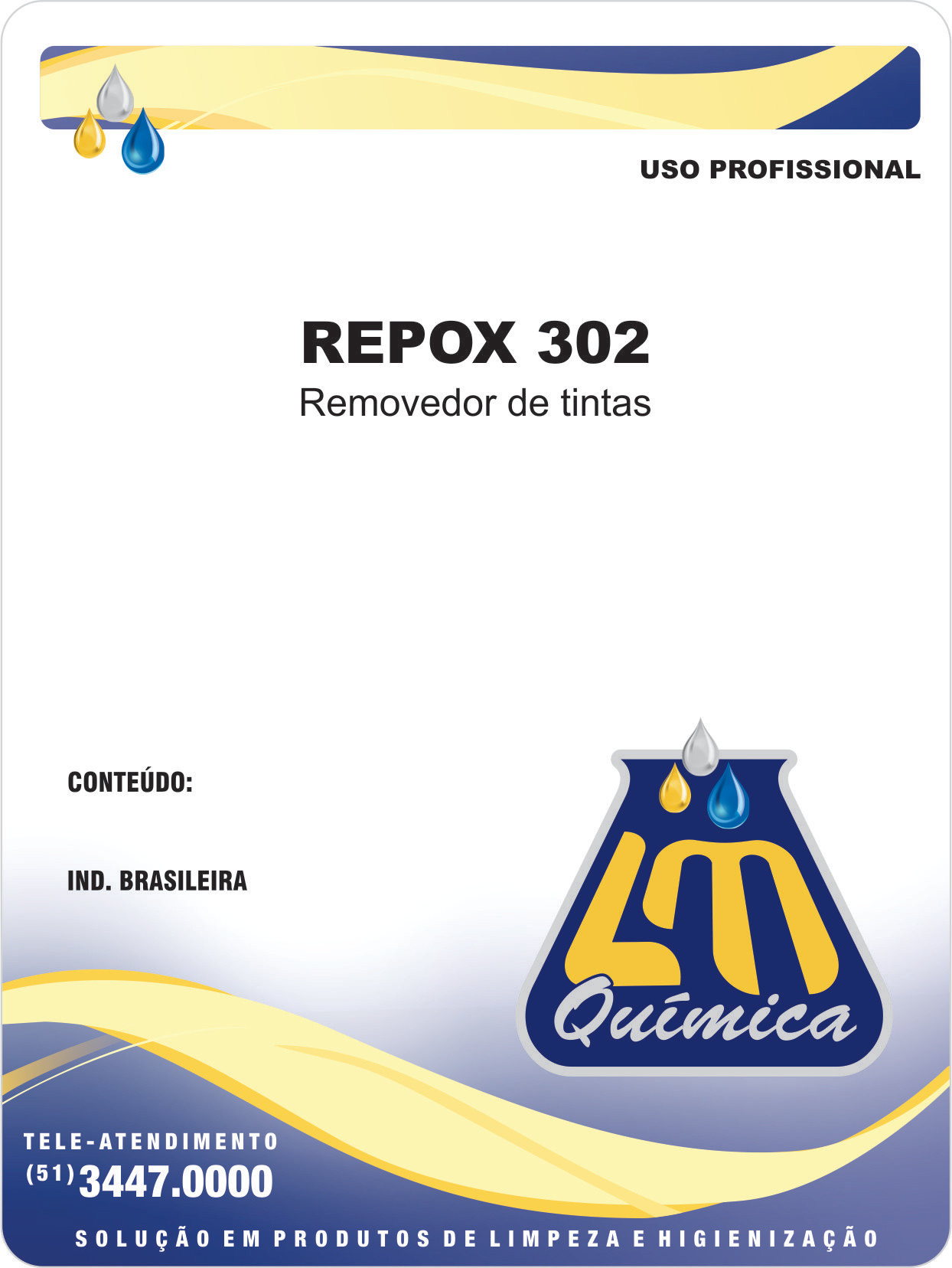 Removedor de Tinta