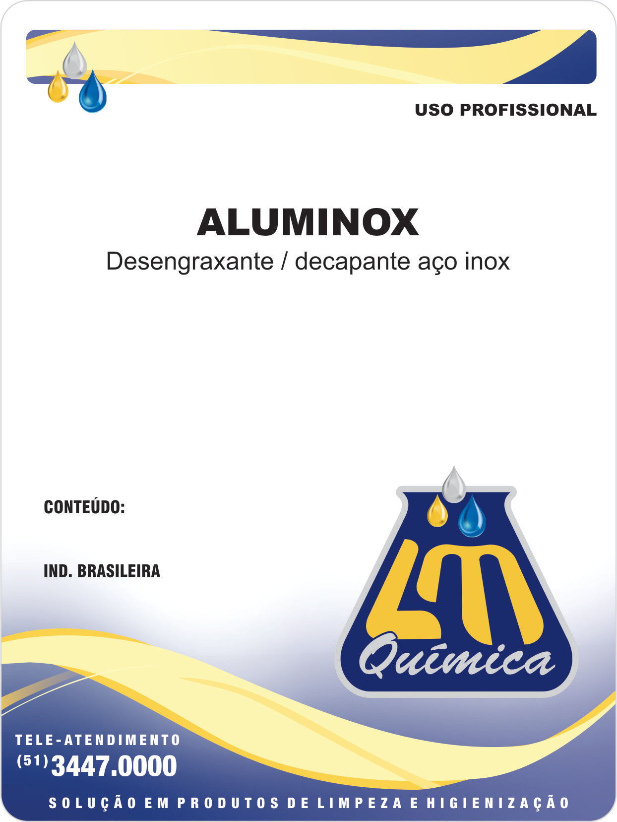 Desengraxante Decapante Aço Inox