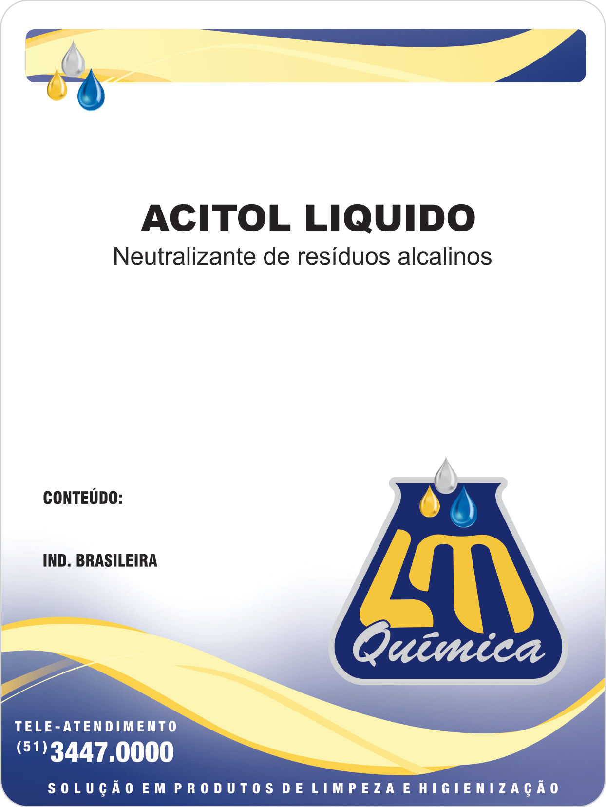 Neutralizante de Resíduo Alcalino