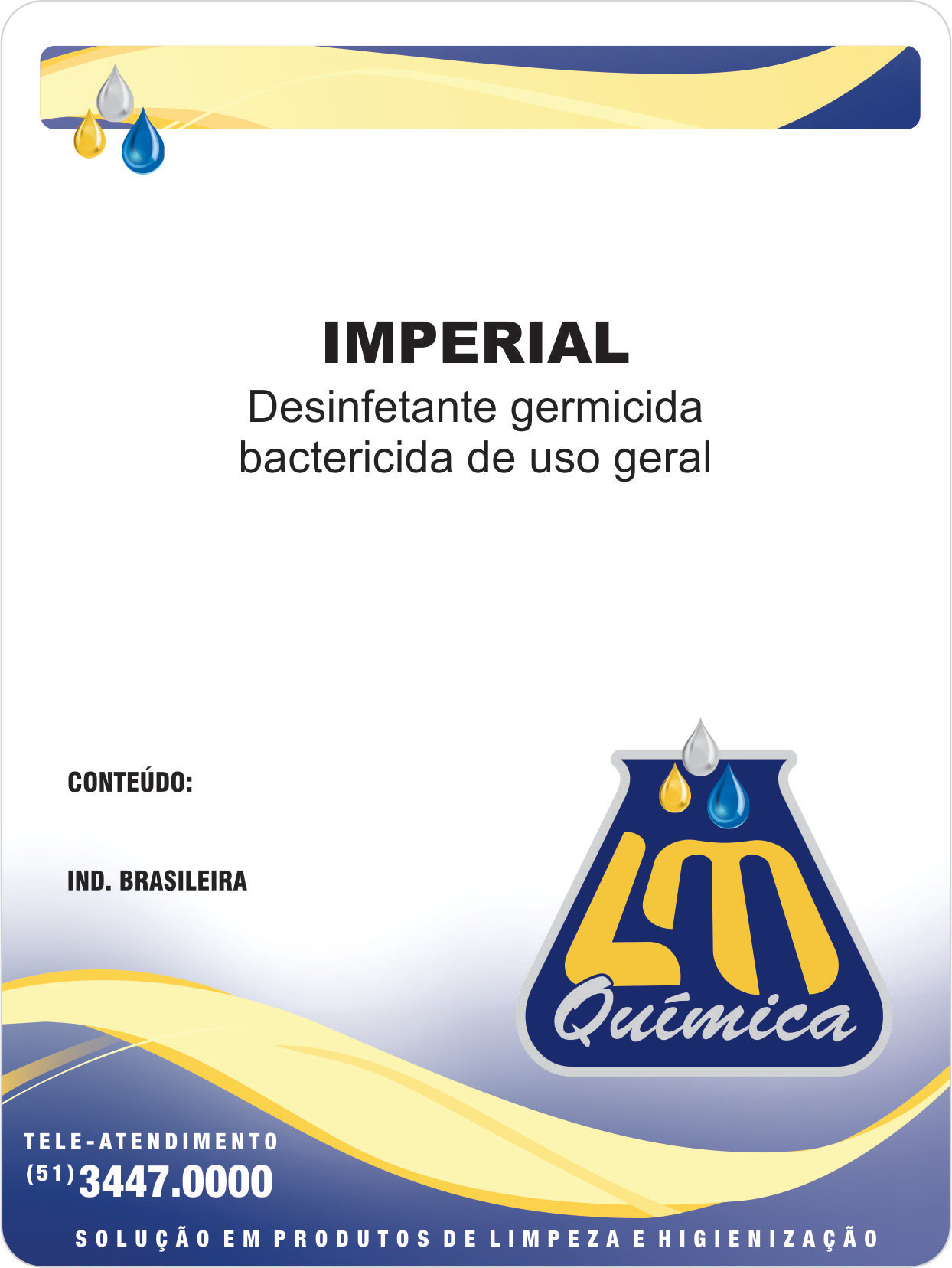 Desinfetante Germicida e Bactericida de Uso Geral