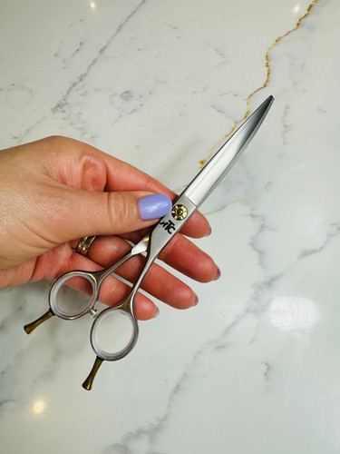 ‘The Coat’ Curved Scissor The Coat