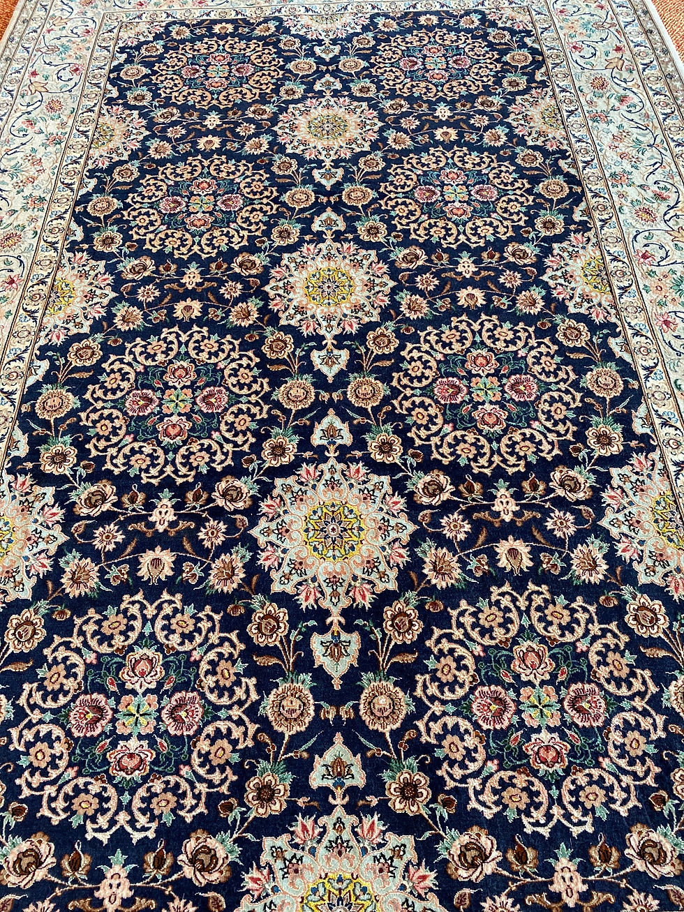 Miniatura: Tappeto Isfahan Extra fine  TS 