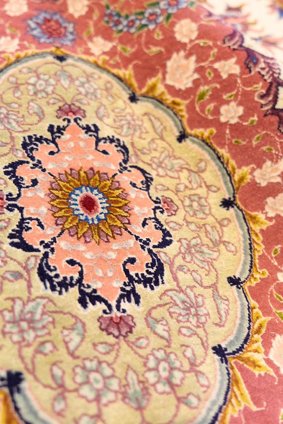 Miniatura: Tappeto persiano Tabriz 70R extra fine