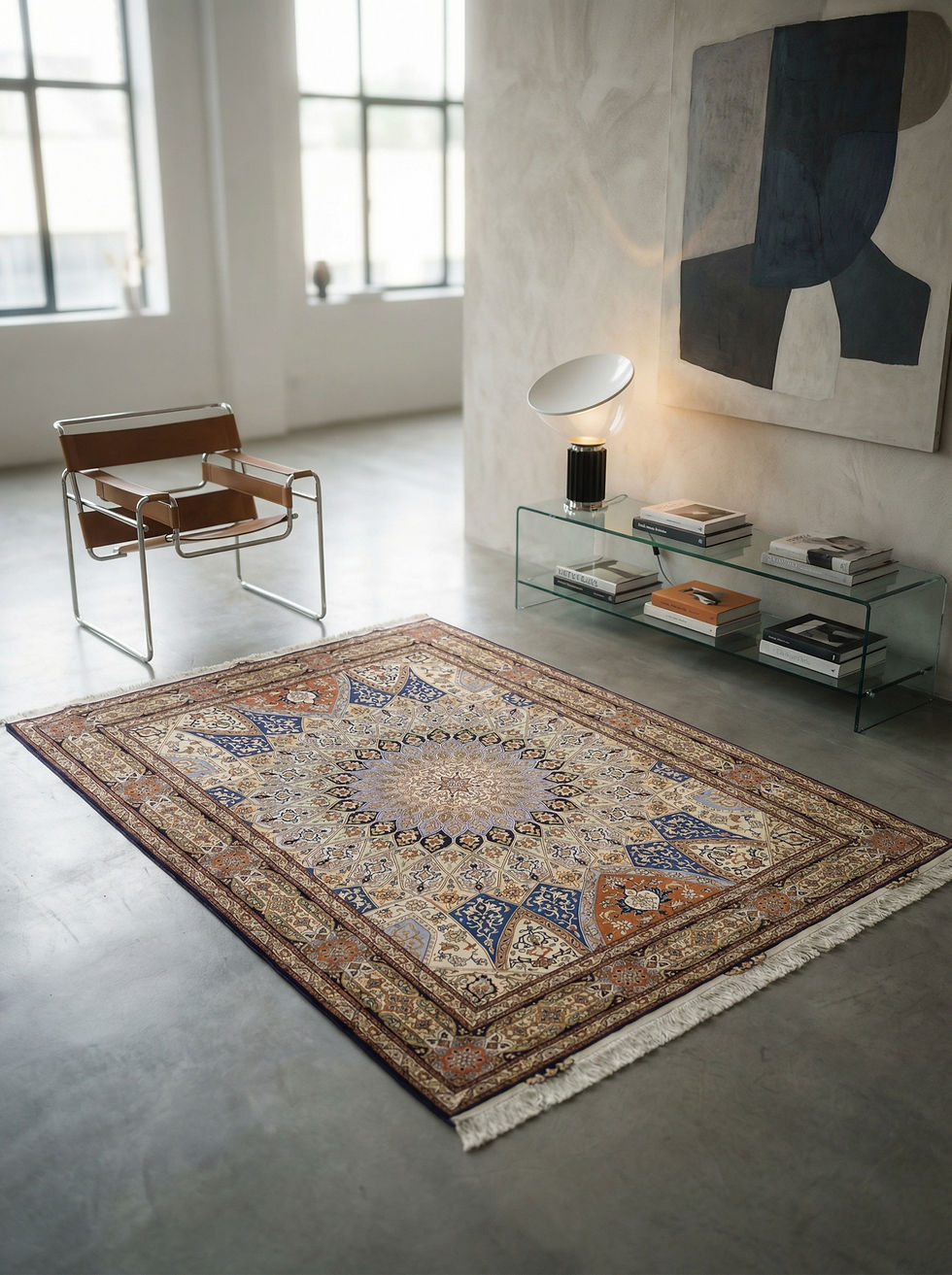 Miniatura: Tappeto persiano Tabriz 60 Gonbad