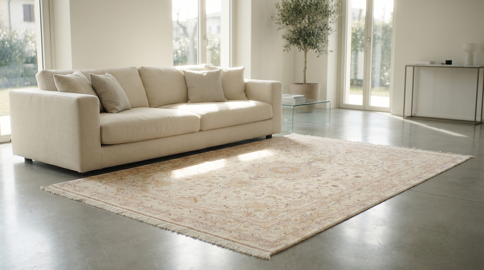 Miniatura: Tappeto Tabriz 70R Trama Seta