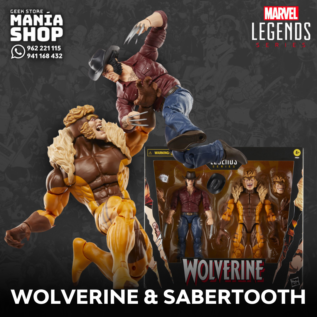 Wolverine & Sabretooth 2-Pack - Marvel Legends