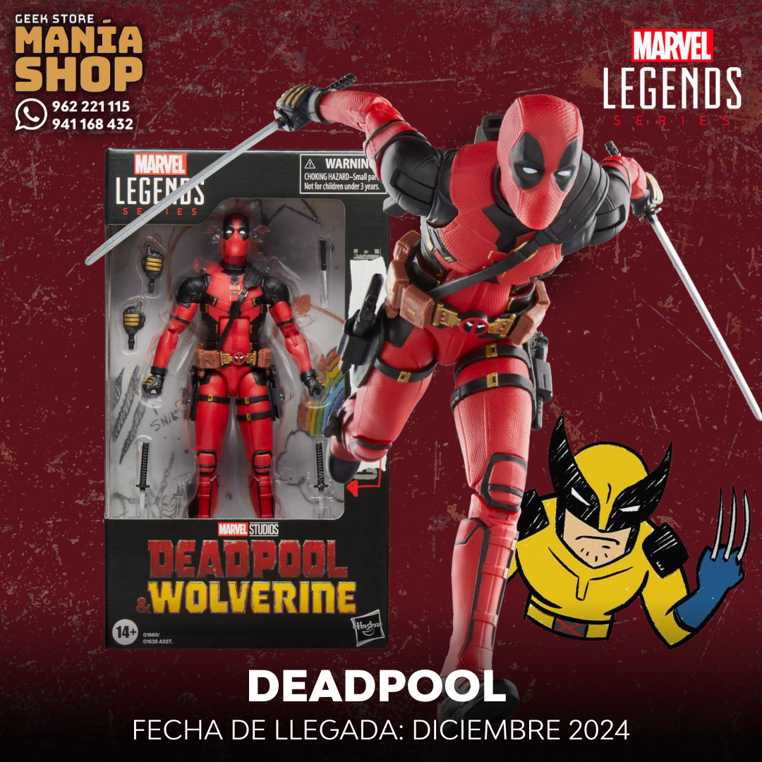 DEADPOOL "Deadpool & Wolverine"- Marvel Legends