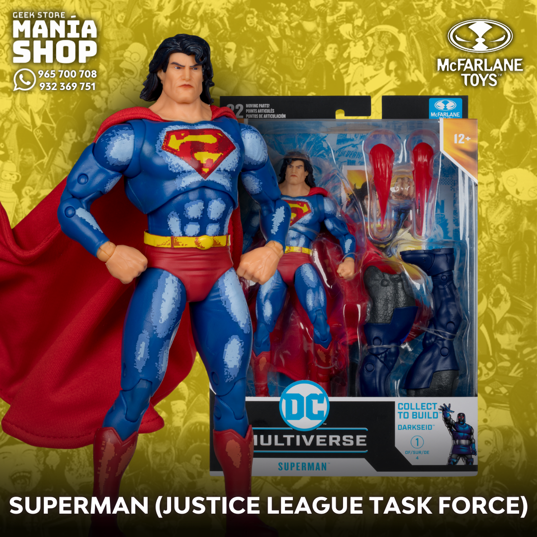 Superman (Justice League Task Force) Build-A Figure - DC MULTIVERSE