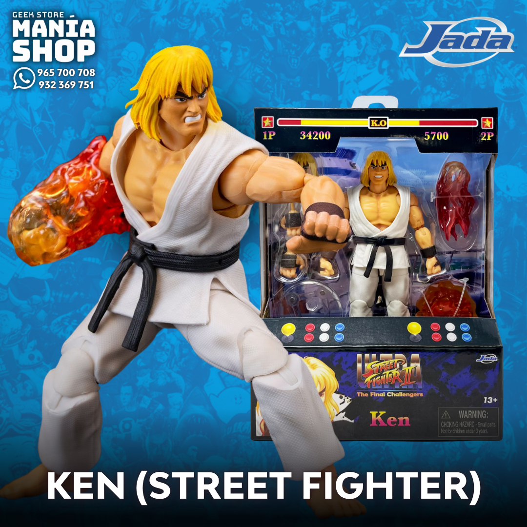 KEN Player 2 (STREET FIGHTER) - JADA TOYS