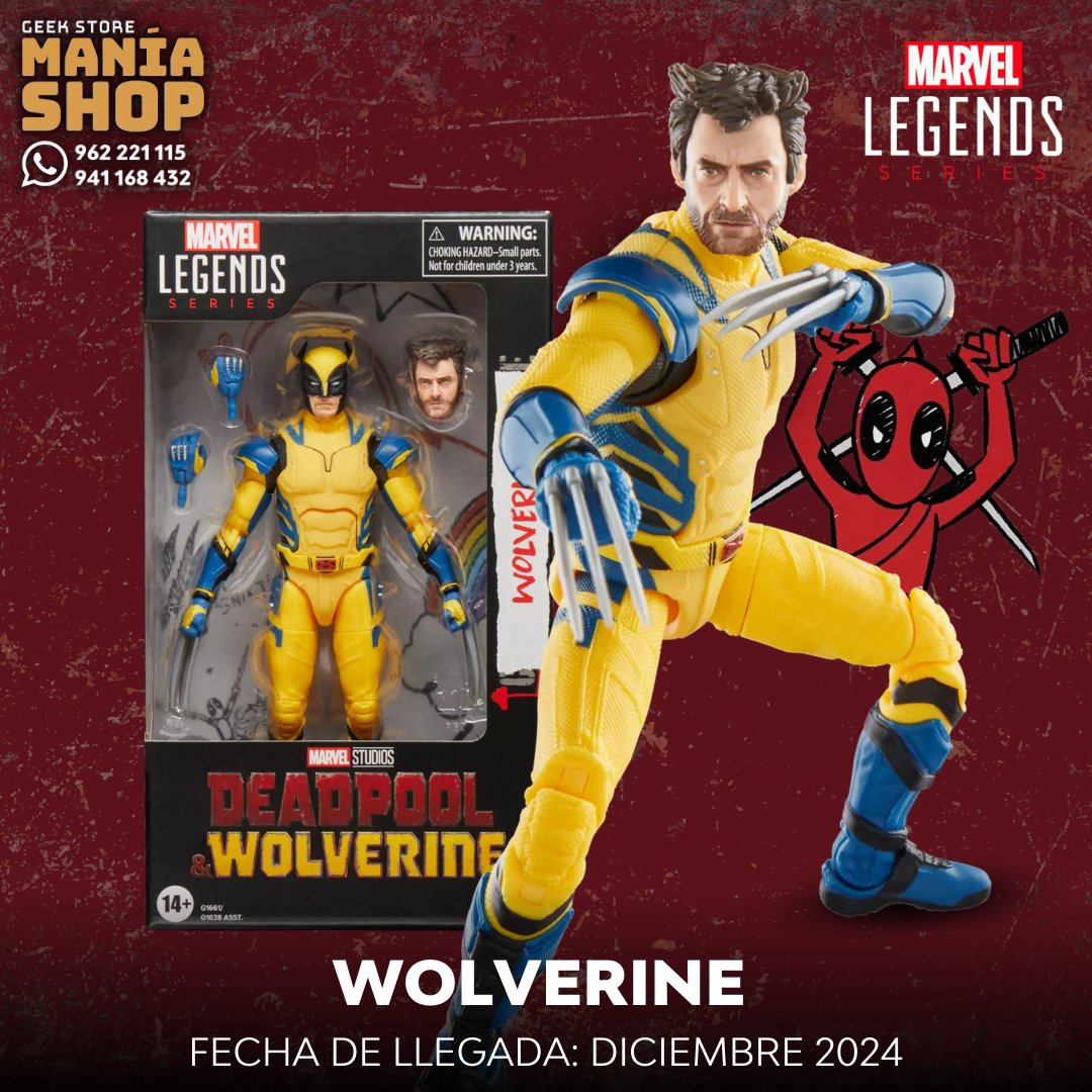 WOLVERINE "Deadpool & Wolverine"- Marvel Legends
