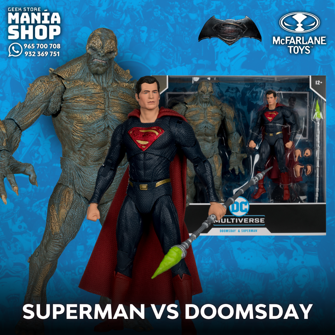Pack de 2 Doomsday vs Superman - DC MULTIVERSE