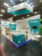 Custom Exhibition Stand built at IFAT Munich, Germany