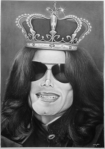 King of Pop I, 86 x 61.03 cm, Legendary Michale Jacksom