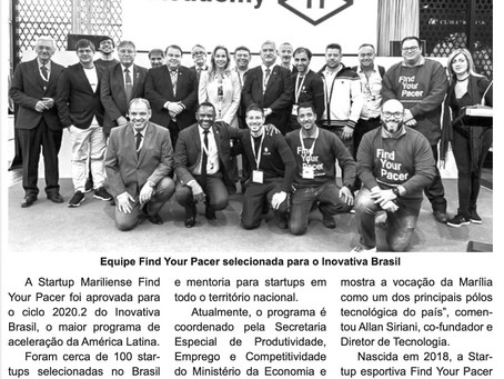 STARTUP MARILIENSE É SELECIONADA PARA O INOVATIVA BRASIL
