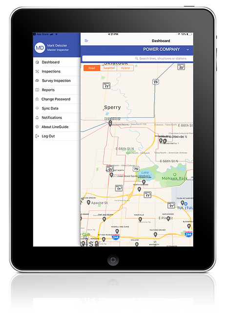 LineGuide iPad
