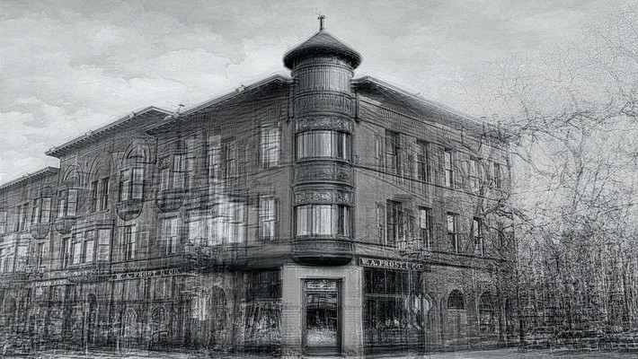 Photo Sketch #10: Dacotah Building