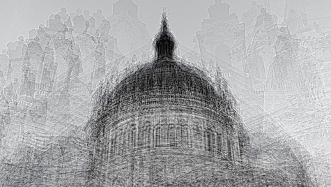Photo Sketch #1: Cathedral of St. Paul