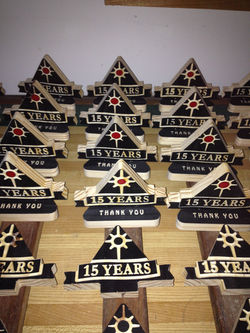Custom Thank You Awards-Volunteers