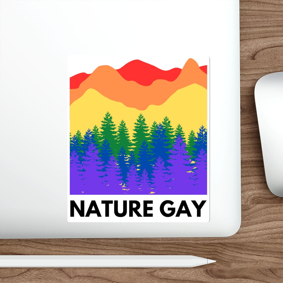 Thumbnail: Nature Gay Vinyl Die-Cut Sticker Decal