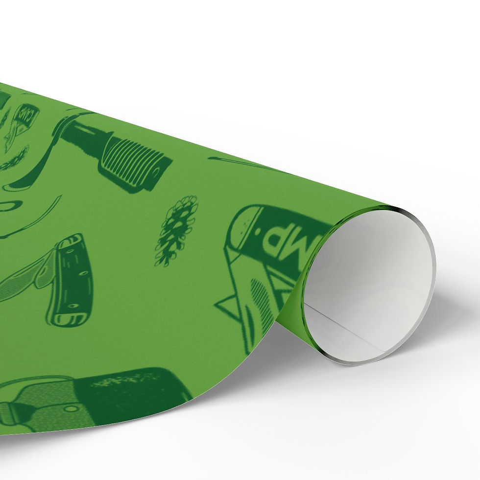 Thumbnail: Camping Gift Wrapping Paper