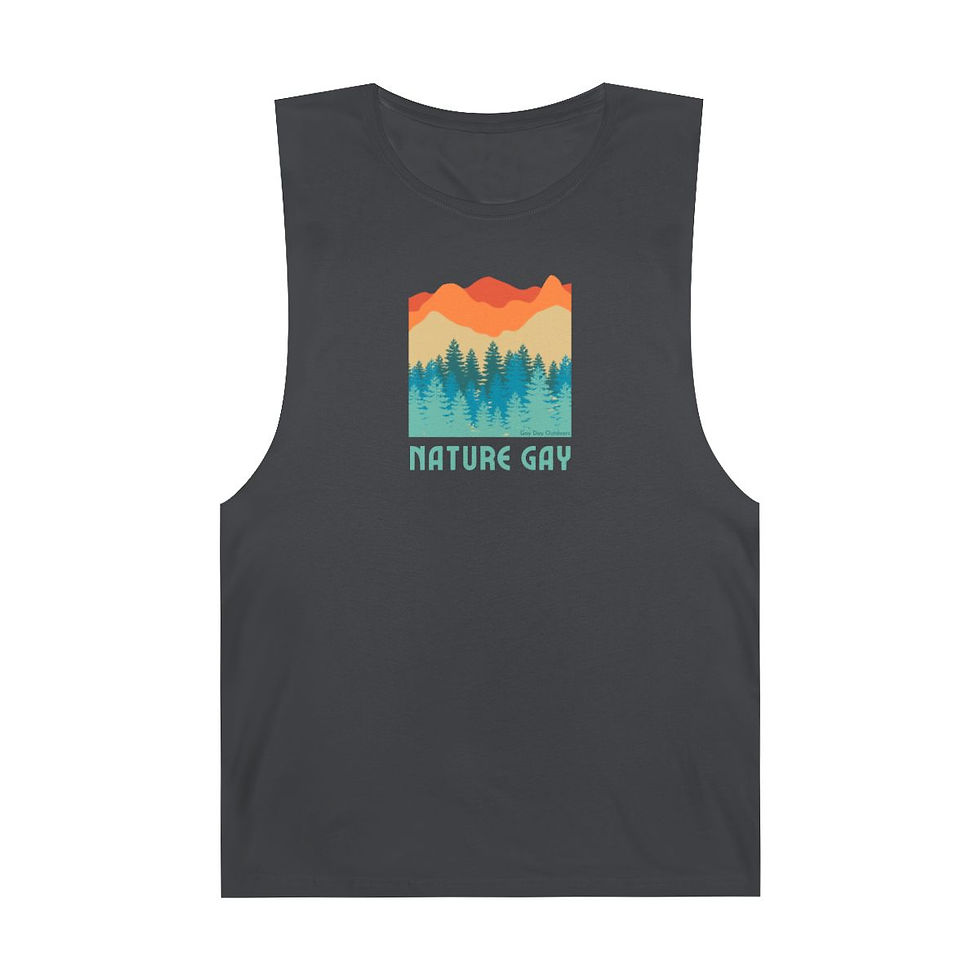 Thumbnail: Nature Gay (Brand Palette) Unisex Barnard Tank 
