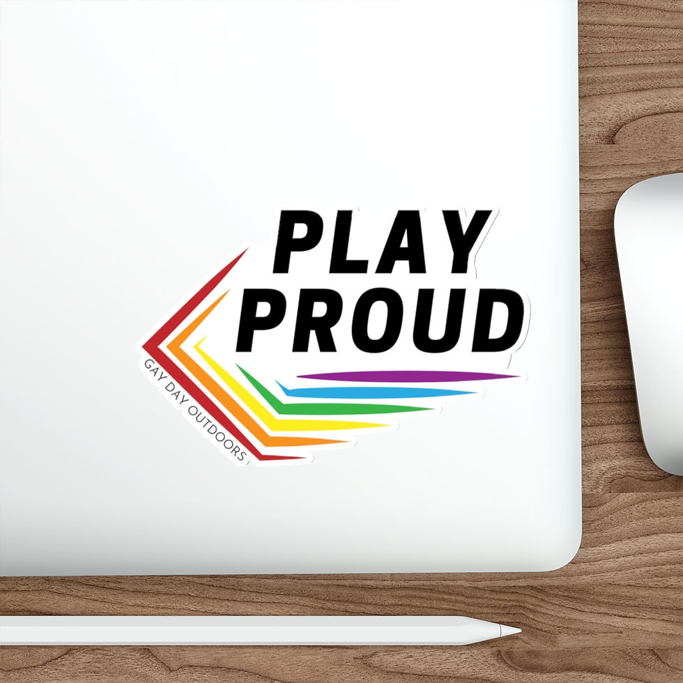 Thumbnail: Play Proud Vinyl Die-Cut Sticker Decal