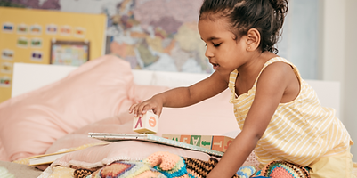 Wonder & Wild - little girl learning in her room
