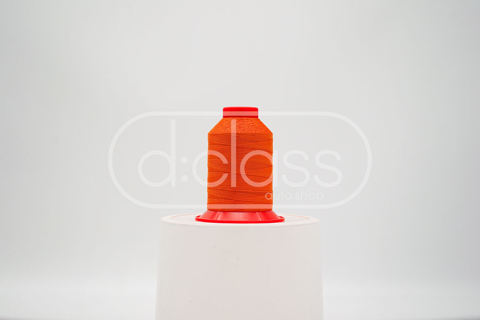 Amann Serafil automotive thread 20 gauge lamborghini Arancio Leonis oem d:class