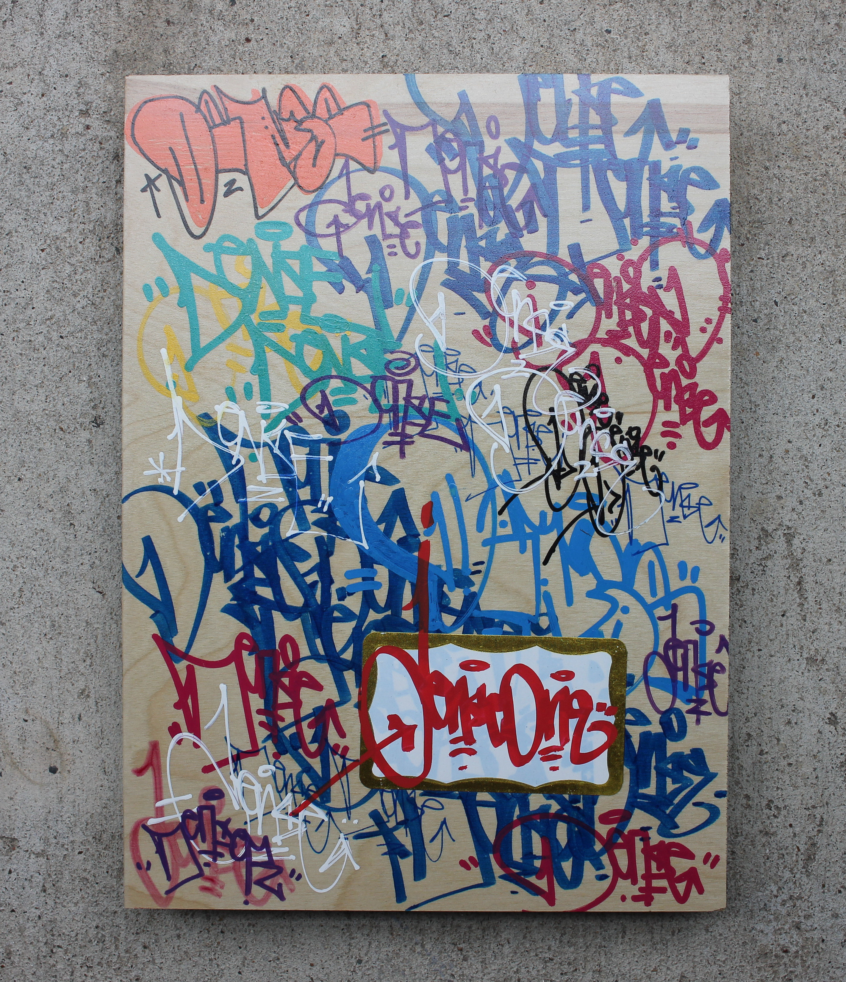 "Good Habits" 12.5"x9" By DENSE