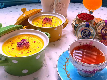 Sholeh Zard (Saffron Rice Pudding) Recipe