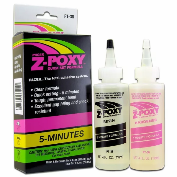ZAP Z-POXY, PT-38, 5-Minuten, 237mL