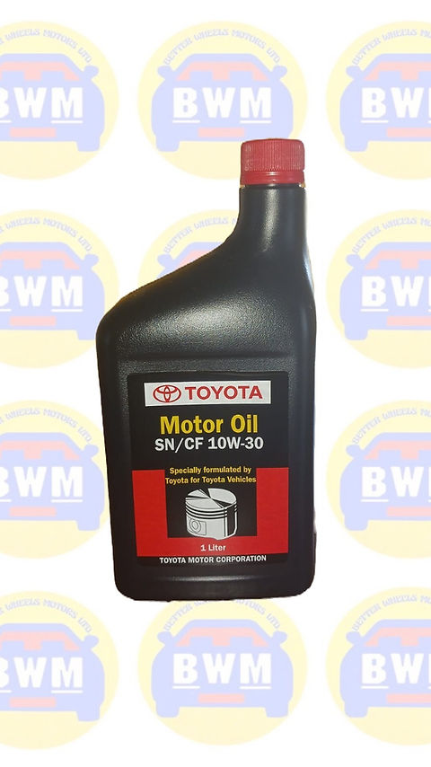 ENGINE OIL 10W30 - TOYOTA | Better Wheels Motors