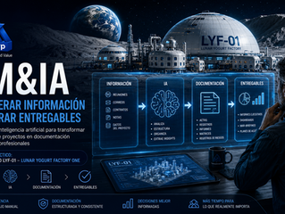 Serie PM&IA: Del resumen de reunión al documento corporativo: aumentando el valor de la IA para un Project Manager
